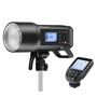 Flashpoint XPLOR 600PRO TTL With R2 Pro Transmitter for Nikon - Godox AD600Pro <b>Enter the new R2 legacy family member: The XPLOR 600Pro TTL. </b>The compact 600ws marvel invites you to go beyond the straights of wire dependency and soar into the free and easy heights only R2 Radio tenders. <b>The controls are familiar. But the innovation is outstanding.</b> News breaking features like: recycling in under a second at full power, super stable color output, real modeling light power from an LED, and integrated reflector while maintain the classic Bowens mount, and superior flashtube performance.  The first XPLOR600 proved the power of R2 to master the light wirelessly, and now, the XPLOR 600Pro goes beyond, with sleek design, practical control consolidation and keen responsiveness. True accurate TTL, lithium powered mobile imaging that spurs your creative imagination to conquer distant vistas, solve the challenging lighting situation in any environment, adapt to multiple camera systems right out of the box. The unmatched R2 Radio System links Canon, Nikon, Sony, Fujifilm and Olympus/Panasonic seamlessly for the ultimate to remote solutions. The sun is no match to this exceptional performer with superior HSS up to 1/8000s. The new integrated reflector makes the flash ready to serve up some dazzling imagery without add-ons, speeding the way to the finish line. And the broad spectrum of Bowens mount light modifiers available, contours every possible lighting occurrence from studio to peak. The battery recharge is a snap, too, using the external power charger to reach full capacity in less than 2 hours. Keep the action going without tying up the flash to re-energize. Exchange a depleted bat-pack in a matter of seconds to keep pace with whatever you're tracking. Realize the output of the pro 38w LED modeling light, with proportional, variable or recycle responsive settings and a cool bulb that produces a tungsten equivalent of 400w, and the sweet picture is complete.<b>The XPLOR 600Pro TTL </b>is the next evolution of the Flashpoint R2 radio system, compatible with the R2 Canon, Nikon, Sony, Fujifilm and Olympus/Panasonic TTL auto flash systems, for remote power control and shooting. With a focus on portable lighting, the R2 Family liberates you from the hassle and tangle of hot, wired 600ws monolights - whether you are a wedding or event photographer, environmental portraiture shooter, freelance commercial studio illustrator, eager photojournalist, a wandering backpack adventurer, or fast action sports snapper.  The only thing holding you back from joining the journey to lighting freedom, is securing your R2 Passport.  From Pro Photo to New Bee, we have you on the road to wireless independence. <b>R2. World Passport to Everywhere. </b>Your journey has just begun.<b>R2. One Remote to Rule Them All. </b> The onset of an extraordinary voyage. R2 Radio is one of the most exacting wireless systems available to the world of professional and amateur photographers.  You can... 