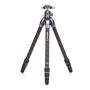 Benro Tortoise Columnless CF One Series 3-Leg Section Tripod with GX25 Ballhead <b>- Tortoise Series Tripod -</b>The small yet mighty Tortoise Series Tripod has been developed for those looking for a compact, lightweight travel tripod, that punches above its weight when it comes to weight capacity and stability. Without the addition of a center column, the diameter of a folded Tortoise is just 3.1  (8cm) making it extremely portable and easy to stow in a backpack.There are two types of Tortoise Series tripods available, one for photo that features a flat platform to mount the head and another for video that features a ball levelling device to mount the head on.There are five models for photo, all in carbon fiber with weight capacities up to 44lb (20kg) and weighing from just 1.27lb (0.58kg), meaning there is sure to be a model to suit most photographer's requirements. There are two video models available, both made from lightweight carbon fiber and able to support up to 44lb (20kg).<b>- GX Low-Profile Dual Panoramic Ballhead -</b>The low-profile design of the GX heads allows for a higher payload and smoother, more controllable camera movement. The GX heads feature dual panoramic mode, which allows you to pan the head from its base in addition to the quick-release platform, a main ball locking and friction control. 