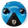 Dunlop Silicon Fuzz Face Mini Distortion Pedal This Fuzz Face Mini Distortion sounds bright and aggressive thanks to vintage spec silicon transistors, with a status LED, AC power jack, battery door, and mini housing for modern convenience.This pedal can be powered by a 9-volt battery, a Dunlop ECB003 9-volt adapter, or the DC Brick, Iso-Brick, and Mini Iso-Brick power supplies (not included).<b>The Long Story</b>The Fuzz Face Mini Distortion line features legendary Fuzz Face tones in smaller, more pedalboard-friendly housings with several modern appointments: a bright status LED, an AC power jack and a convenient battery door. As with the original models, Fuzz Face Minis feature true bypass switching.The FFM1 Silicon Fuzz Face Mini Distortion is spec'd from a 1970 Fuzz Face in our own collection prized for its bright and aggressive Fuzz Face sound delivered by its matched BC108 silicon transistors. Legendary Fuzz Face tone with pedalboard-friendly size, AC power and on/bypass status LED Spec'd from our own prized 1970 Fuzz Face pedal Bright, aggressive sounding BC108 transistors True bypass<b>Directions</b> Run a cable from your guitar to the FFM1's INPUT jack and another cable from the FFM1's OUTPUT jack to your amplifier Start with both controls at 12 o'clock Turn the effect on by depressing the footswitch Rotate the VOLUME knob clockwise to increase overall effect volume or counterclockwise to decrease it Rotate the FUZZ knob clockwise to increase amount of fuzz or counterclockwise to decrease it<b>Controls</b> VOLUME knob controls overall effect volume FUZZ knob controls amount of fuzz FOOTSWITCH toggles on/ bypass (blue LED indicates on)<b>Power</b>The FFM1 is powered by one 9-volt battery (open battery door on underside of pedal to install), a 9-volt AC adapter such as the Dunlop ECB003/ECB003EU or a DC Brick power supply. 