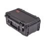 SKB 3I-2011-7B-E Injection Molded Waterproof Case,Black The SKB 3I-2011-7B-E 3I Series Injection Molded Mil-Standard Waterproof Case (Black) is molded of ultra high-strength polypropylene copolymer resin, featuring a gasketed, water and dust tight, submersible design (MIL-C-4150J) that is resistant to corrosion and impact damage. Features a molded-in hinge, patent pending  trigger release  latch system, comfortable, snap-down rubber over-molded cushion grip handle, automatic ambient pressure equalization valve (MIL-STD-648C), resistance to UV, solvents, corrosion, fungus and impact damage (MIL-STD-810F). 