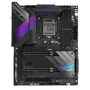 Asus ROG Maximus XIII Hero Z590 LGA 1200 ATX Gaming Motherboard Intel Z590 ATX gaming motherboard with 14+2 power stages, PCIe 4.0, Onboard WiFi 6E (802.11ax), Dual Intel 2.5 Gb Ethernet, Quad M.2 with heatsinks and embedded backplates, Dual onboard Thunderbolt 4, USB 3.2 Gen 2x2 front-panel connector and Aura Sync RGB lighting. Intel Socket LGA 1200 for 11th Gen Intel Core processors and 10th Gen Intel Core, Pentium Gold and Celeron Processors<b>Intelligent Control</b>ASUS-exclusive software and firmware utilities that simplify setup and improve performance: AI Overclocking, AI Cooling, AI Networking and Two-Way AI Noise-Cancelation.<b>Robust Power Solution</b>14+2 teamed power stages rated for 90 Amps, ProCool II power connectors, MicroFine alloy chokes and 10K Japanese-made black metallic capacitors.<b>Optimized Thermal Design</b>Enlarged VRM heatsinks plus integrated aluminum I/O cover, high-conductivity thermal pad, quad M.2 heatsinks with embedded backplates and ROG Water-Cooling Zone.<b>High-performance Networking</b>Onboard WiFi 6E (802.11ax), dual Intel 2.5 Gb Ethernet and ASUS LANGaurd.<b>Fastest Gaming Connectivity</b>PCIe 4.0, quad M.2, USB 3.2 Gen 2x2 front-panel connector, dual USB Type-C ports with Thunderbolt 4 USB-C.<b>Industry-leading Gaming Audio</b>ROG SupremeFX ALC4082 with ESS ES9018Q2C DAC for high-fidelity audio.<b>Unmatched Personalization</b>ASUS-exclusive Aura Sync RGB lighting, including one RGB header and three addressable Gen 2 RGB headers.<b>DIY-friendly Design</b>Pre-mounted I/O shield, BIOS FlashBack, Q-Code, FlexKey, Q-Connector, SafeSlot and Graphics Card Holder.<b>Renowned Software</b>Bundled 1-year AIDA64 Extreme subscription and intuitive UEFI BIOS dashboard with integrated MemTest86 
