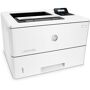 HP LaserJet Pro M501dn Black and White Laser Printer Put impressive print speeds and performance to work in your office. This energy-saving printer starts faster and delivers security features to help guard against threats. Original HP Toner cartridges with JetIntelligence produce more pages.  <b> Big Results, Small Footprint </b>  Don't wait for documents. Print your first page in as few as 7.3 seconds from energy-efficient sleep mode.   This printer leads its class in low energy use-thanks to its innovative design and toner technology.   Print two-sided documents fast and print up to 65 pages per minute on A5 paper.   This compact, quiet printer is designed to fit in tight spaces and offers a 1,200-sheet maximum capacity.  <b> Get Strong Protection and Easily Manage Your Fleet </b>  Help keep printing safe from boot up to shutdown with security features that guard against complex threats.   Help ensure documents remain confidential with PIN printing enabled through an optional USB drive.   Employ policy-based protection for printing devices with optional HP JetAdvantage Security Manager.   Easily manage devices and settings using HP Web Jetadmin with a suite of essential management features.  <b> More. Pages, Performance and Protection </b>  Produce sharp text, bold blacks and crisp graphics with precision black toner.   Get more. Original HP Toner with JetIntelligence delivers more pages per cartridge than predecessors.   Help ensure the Original HP quality you paid for, using anti-fraud and cartridge authentication technology.   Print right away with a preinstalled toner cartridge. Replace it with an optional high-yield cartridge. 