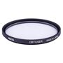 Hoya 82mm Diffuser Filter Both the Diffusion and Duto are soft-focus filters.  The Duffuser gives an overall soft effect while the Duto soft effect usually leaves the center sharp.  Both are particularly effective in portraiture and commercial photography. 
