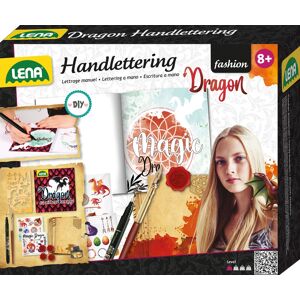 Lena® Kreativset »Handlettering Dragon« bunt