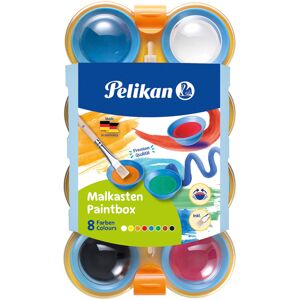 Pelikan Farbkasten »Farbkasten für Kinder, 8 Farben«, inklusive Pinsel; Made... bunt