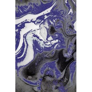 queence Acrylglasbild »Abstrakte Kunst«, in Marmor-Optik blau Größe