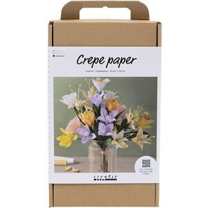 creativ company Kreativset »Krepppapier« bunt Größe