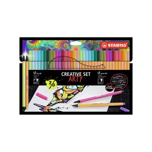 Stabilo - Filzstifte Set, 36stk, Multicolor