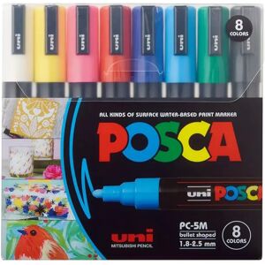 Posca - Marker Set, 14.3x14.6x2cm, Multicolor