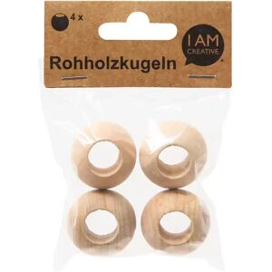 I Am Creative - Holzkugel, 30mm, Beige