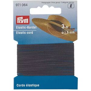 Prym - Elastic-Kordel, 1.5mm, Black