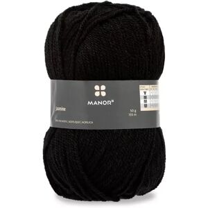 Manor - Strickgarn, 50g / Ca. 135m, Black