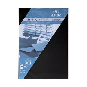 Artoz - Karten Set, Paper Din/din A5, Black