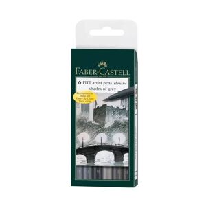 Faber-Castell - Tuschestifte Set, Grau