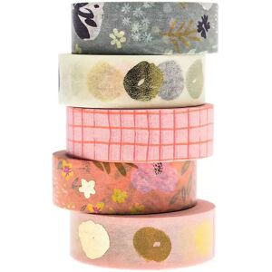 Rico-Design - Washi-Tape, 8.5x5x2.5cm, Multicolor