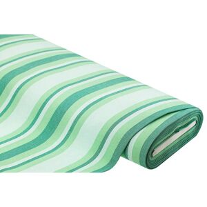 buttinette Allround-Gewebe Madrid, Streifen grün-color - Size: 160 cm