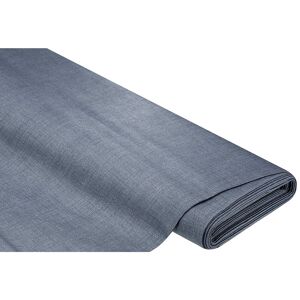 buttinette Beschichtetes Baumwollmischgewebe Meran Uni, nachtblau - Size: 140 cm