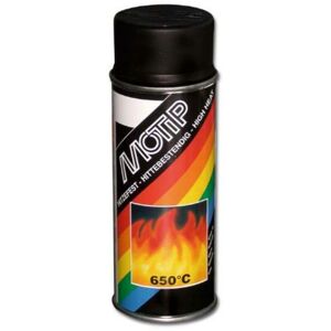 MOTIP-DUPLI Hochtemperaturlack MOTIP Schwarz - Spray 400 ml  schwarz