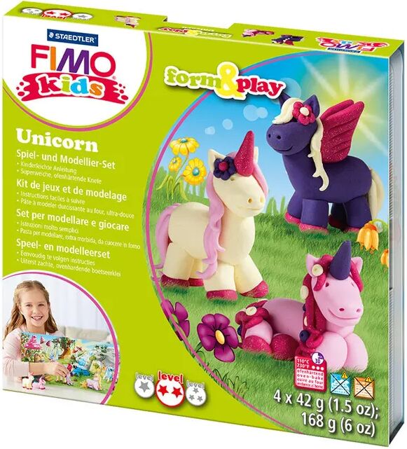 Staedtler 8034 19 LY FIMO® kids form & play Set EINHORN in bunt