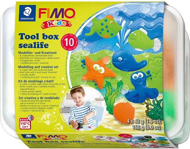 Staedtler 8039 01 LY FIMO® kids Modellierset SEALIFE 10-teilig