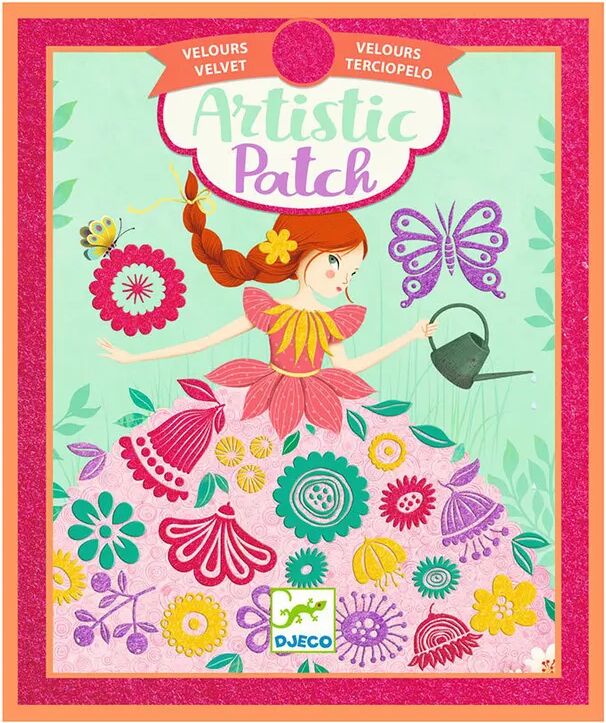 Djeco Bastel-Set ARTISTIC PATCH – KLEINE LADYS in bunt