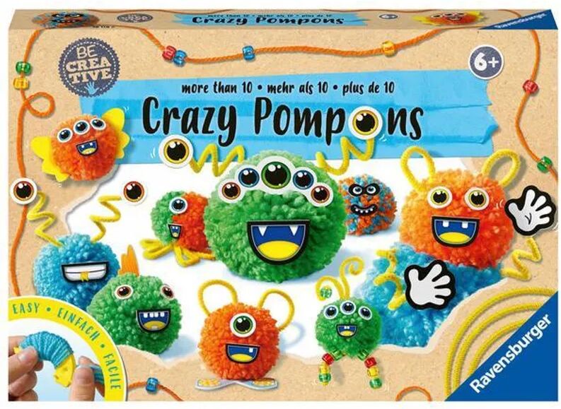 Ravensburger Verlag Be Creative Crazy Pompons