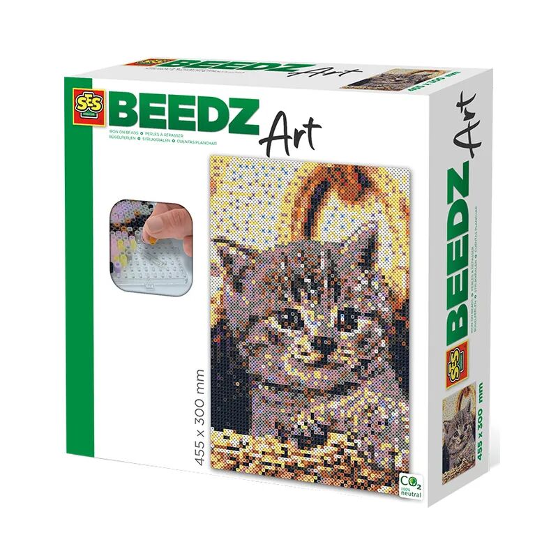 Creative Bügelperlen BEEDZ ART – KATZEN mit Stecktafeln