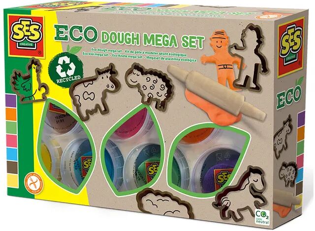 Creative Eco-Knete Mega Set mit Werkzeug