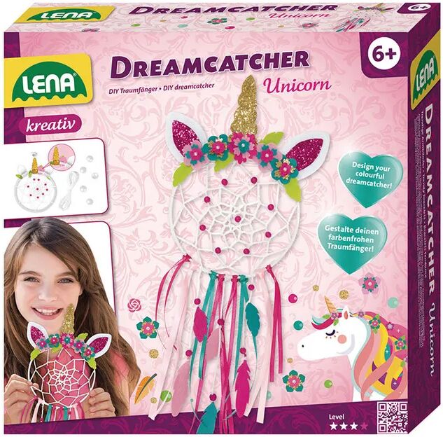 LENA® Kreativ-Set DREAMCATCHER – EINHORN