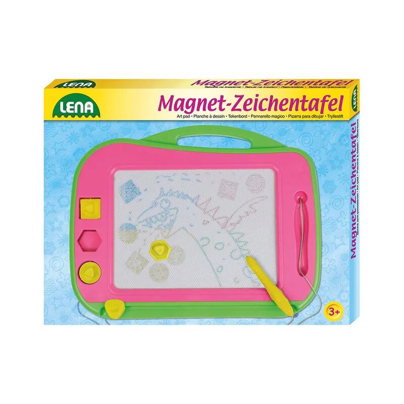 LENA® Magnet-Zeichentafel COLOUR MAGNET ZAUBERZEICHNER in bunt