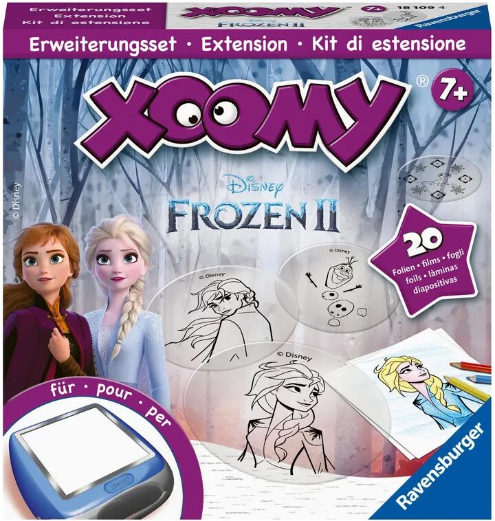 Ravensburger Verlag Motivfolien XOOMY® ERWEITERUNGSSET– FROZEN II 20-teilig