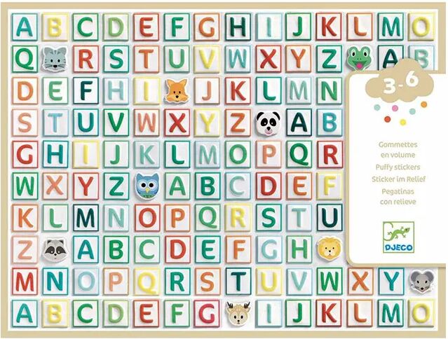 Djeco Sticker ALPHABET