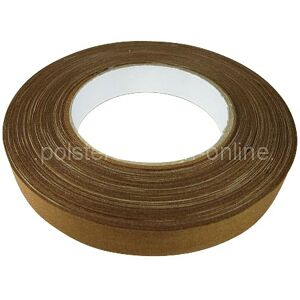 polstereibedarf-online Gewebeklebeband - Stuhlklebeband - Gewebeband Braun 19mm x 50 Meter