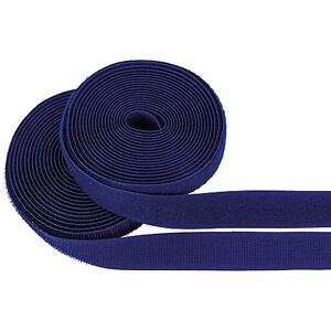 buttinette Klettverschlussband, zum Annähen, blau, Breite: 2 cm, Inhalt: je 3 m