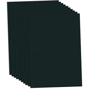 Fotokarton, schwarz, 50 x 70 cm, 10 Blatt