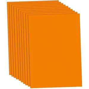 Fotokarton, orange, 50 x 70 cm, 10 Blatt