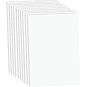 Tonzeichenpapier, weiß, 50 x 70 cm, 10 Blatt