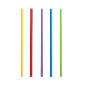 3000 Shake-Halme aus Papier `pure` Ø 8 mm · 25 cm bunt Strohhalme Trinkhalme farbig sortiert