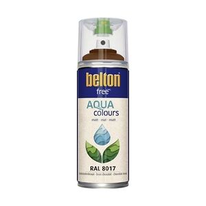 Belton free Lackspray Acryl-Wasserlack 400 ml schokobraun matt