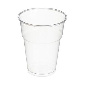 Isap PLA Bio Klarbecher Standard 400/500 ml, gestuft Ø 10 cm Karton (700 Stück)