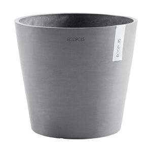 Ecopots Pflanztopf Amsterdam Ø 40 x 35 cm grau