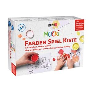 Kreul MUCKI Farbenspiel Kiste Wir zählen mit Farben und Fingern