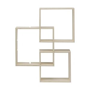 Glorex Design-Rahmen Holz Quadrat 3 Stück