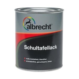 Albrecht Schultafellack 750 ml matt schwarz