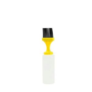 Tarrington House Silikon-Ölflasche, 5.7 x 25.8 x 5.7 cm, mit Pinsel, schwarz / weiß
