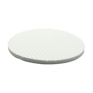 WAGNER Soft Pads 4tlg. - Ø 60 x 3 mm, selbstklebend, weiß, Struktur, als Filzgleiter, Schutzpad, zum Basteln - 16026099