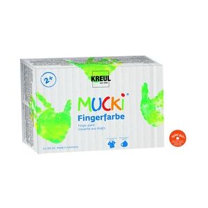 Kreul Mucki Fingerfarbe 6er Set je 50 ml