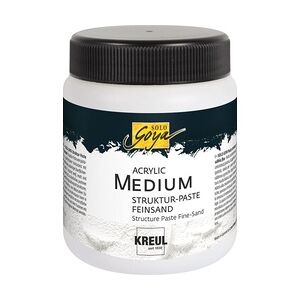 Kreul Solo Goya Acrylic Medium Struktur-Paste Feinsand 250 ml