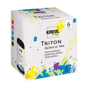 Kreul Triton Acrylic Ink 50 ml 6er Set