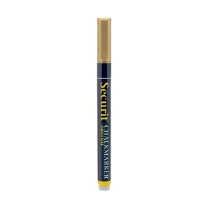 Securit® Kreidestift 1-2mm, Gold, 1 Stück 14x1,5x1cm   0,01kg